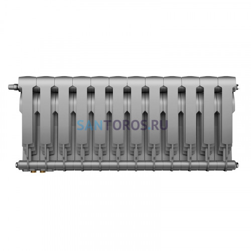 Радиатор Royal Thermo 350 х 12 секций BiLiner Silver Satin биметаллический секционный НС-1197127